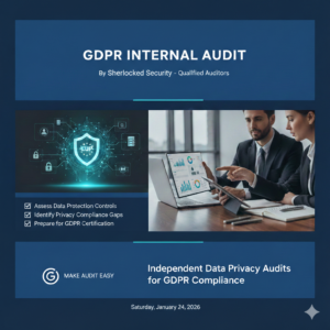 GDPR – Internal Audit Services –  Sherlocked Security – SS501
